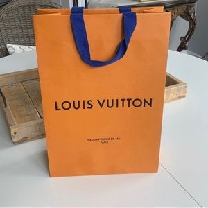 Louis Vuitton paper bag